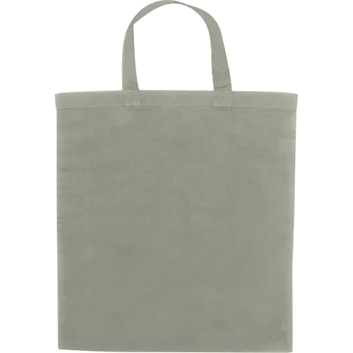 Cotton bag with short handles