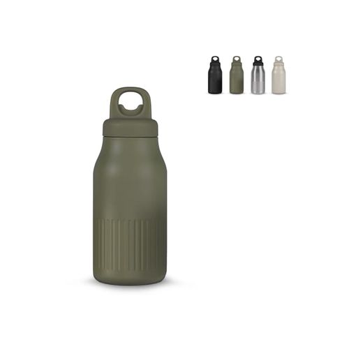 Sagaform Truls steel bottle with handy click open cap (recycled) 500 ml Sagaform Truls steel bottle with handy click open cap (recycled) 500 ml