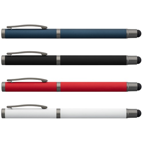 Bowie Recycled Aluminium Stylus Gel Pen