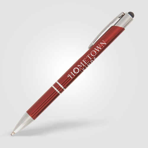 Crosby Shiny Pen w/Top Stylus