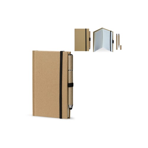 Carnet en carton A6 + stylo LT87949 Carnet en carton A6 + stylo LT87949