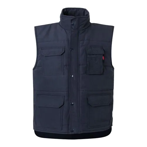 VL MEFITIS. Multi-pocket padded vest (220g/m²), in polyester (100%) VL MEFITIS. Multi-pocket padded vest (220g/m²), in polyester (100%)