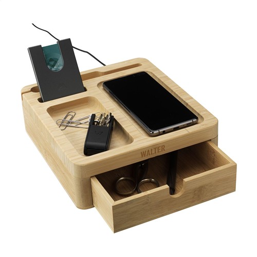 Walter Bamboo Big Dock 15W organizer and charge Walter Bamboo Big Dock 15W organizer and charge