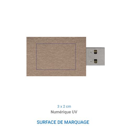 Clé USB Carton 8 GO Clé USB Carton 8 GO