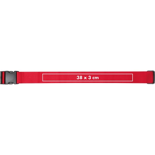 Adjustable luggage strap