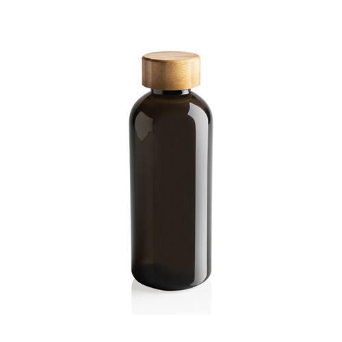 Bouteille 600ml en rPET RCS avec couvercle en bambou Bouteille 600ml en rPET RCS avec couvercle en bambou