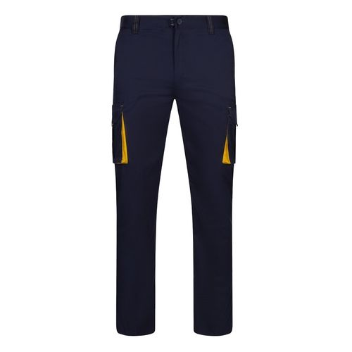 VL FIDES. Two-tone, multi-pocket stretch trousers (240g/m²), in cotton (46%), EME (38%) and polyester (16%) VL FIDES. Two-tone, multi-pocket stretch trousers (240g/m²), in cotton (46%), EME (38%) and polyester (16%)