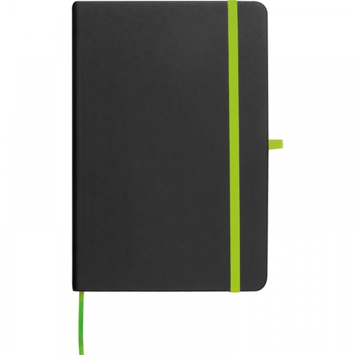 A5 notebook with coloured engraving A5 notebook with coloured engraving