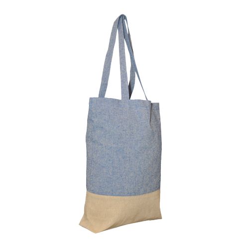 BICOLOUR RECYCLE COTTON CANVAS BAG