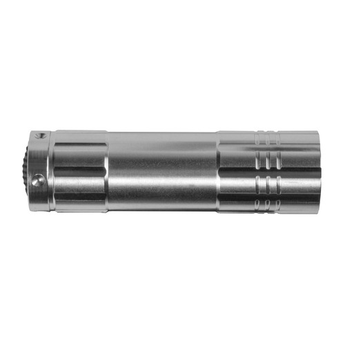 Aluminium COB LED (Chip On Board) torch with string (batteries NOT included)