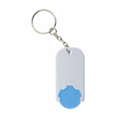 sleutelhanger met winkelmuntje
