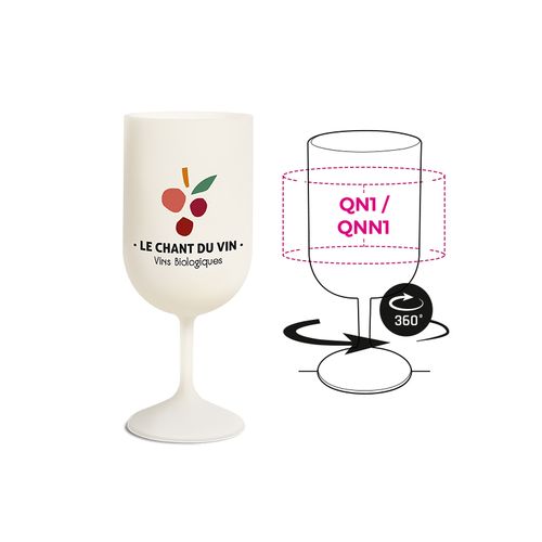 14CL BIOCOMPOSITE REUSABLE WINE GLASS