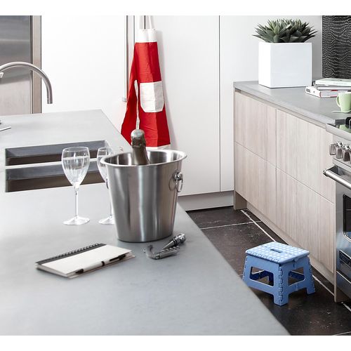 Secchiello champagne, in acciaio inox Hester