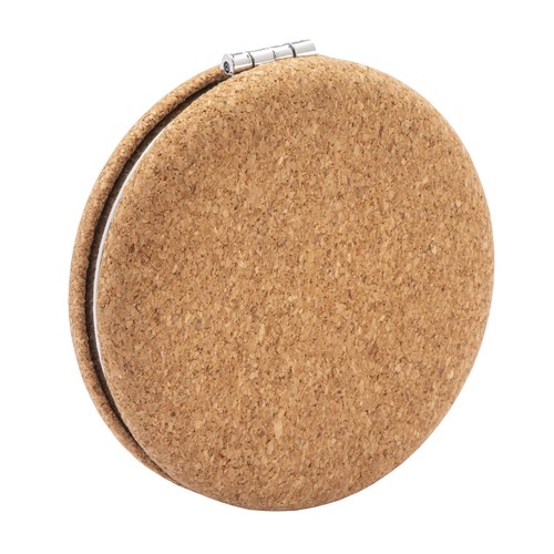 Cork mirror with double magnification
