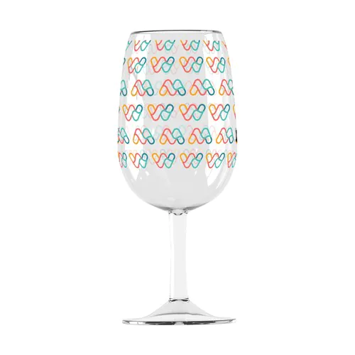 "Syrah" 22 cL wijnglas op maat in Tritan - Digitale bedrukking