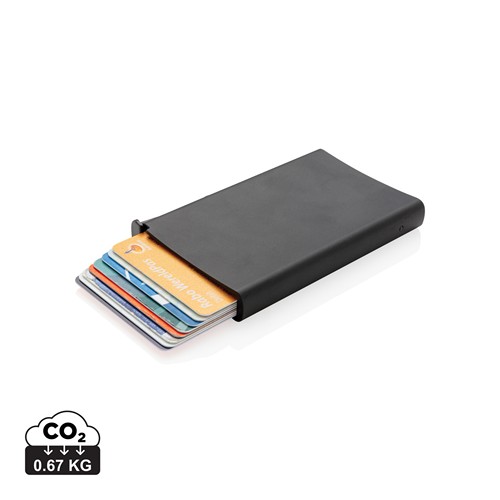 Porta carte standard RFID in alluminio