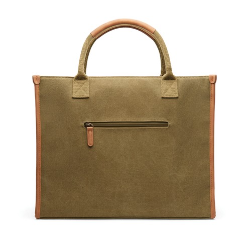 VINGA Bosler RCS recycled canvas office tote VINGA Bosler RCS recycled canvas office tote