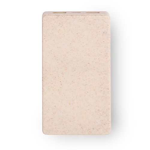 Powerbank made of wheat fibre body and natu Tirsa