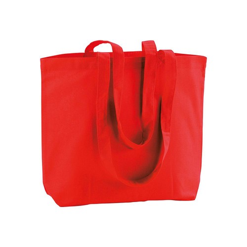 120 g/m2 cotton shopping bag, long handles and bottom gusset 120 g/m2 cotton shopping bag, long handles and bottom gusset