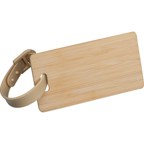 Bamboo luggage tag Bamboo luggage tag