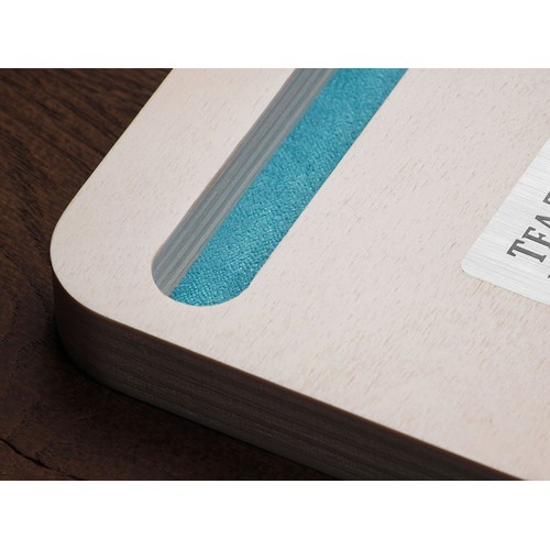 Drewniana podstawka pod telefon Drewniana podstawka pod telefon