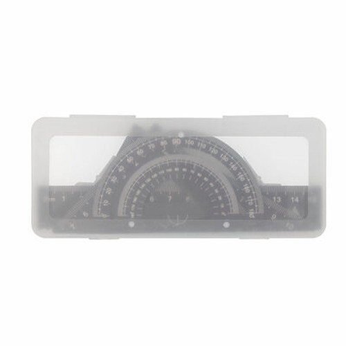 School set, ruler, 2 set squares and protractor | Kaulana