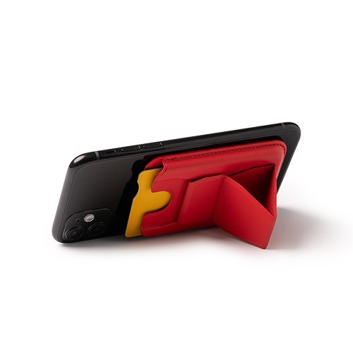 Card holder with foldable stand. Jùnia