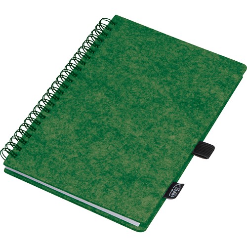 Carnet en feutrine RPET BRENDA Carnet en feutrine RPET BRENDA