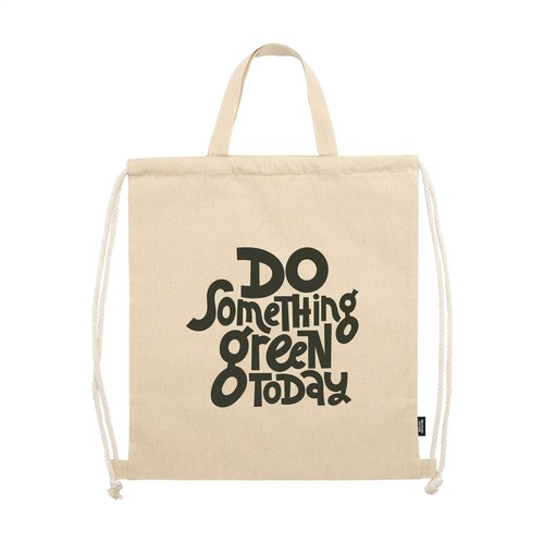 GRS Recycled Cotton PromoBag Plus (180 g/m²) backpack GRS Recycled Cotton PromoBag Plus (180 g/m²) backpack