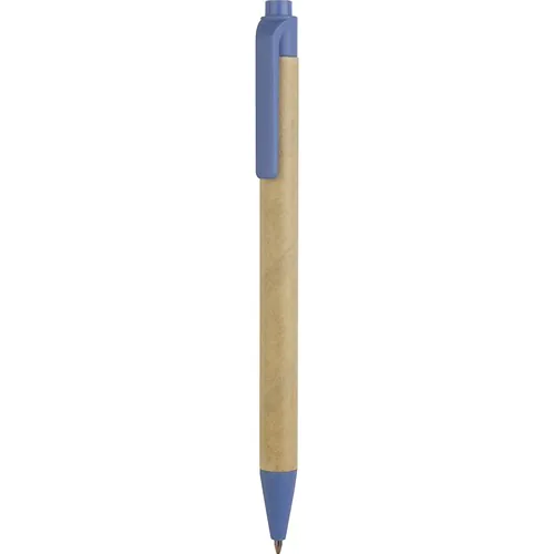 BALLPOINT PEN MADE OF BIODEGRADABLE PLASTIC AND RECYCLED CARDBOARD BALLPOINT PEN MADE OF BIODEGRADABLE PLASTIC AND RECYCLED CARDBOARD