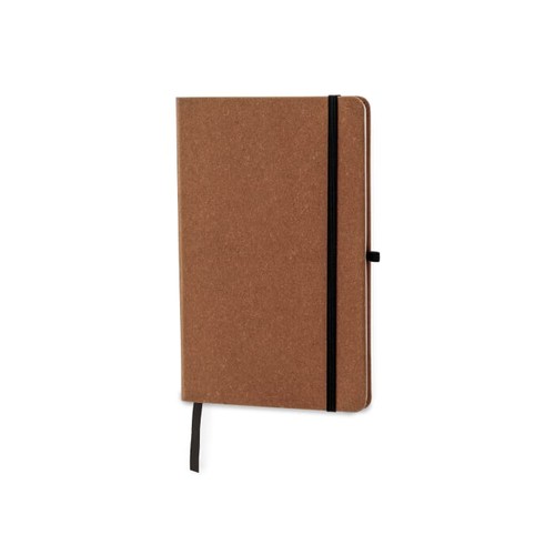 Hardcover-Notizbuch mit Einband aus recycelten Leder DIN A5 Hardcover-Notizbuch mit Einband aus recycelten Leder DIN A5