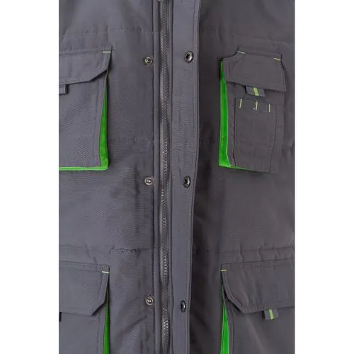 VL NERGAL. Padded vest, two-tone, multi-pocket (120g/m²), in polyester (100%) VL NERGAL. Padded vest, two-tone, multi-pocket (120g/m²), in polyester (100%)