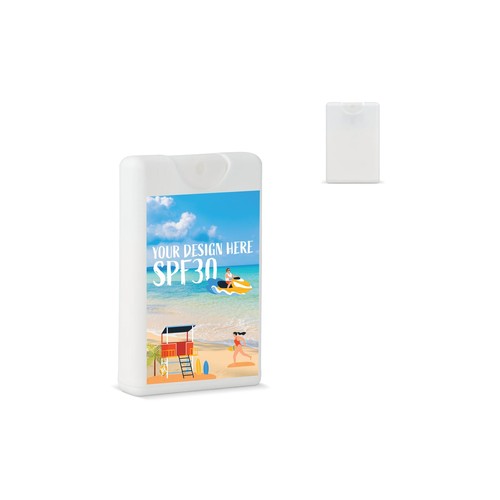 Credit Card Sunscreen Spray SPF30 recycled material Credit Card Sunscreen Spray SPF30 recycled material