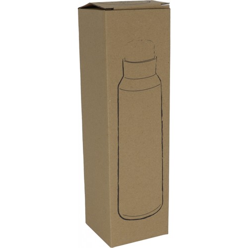 Bouteille thermos dune capacité de 500 ml avec bouchon en bois