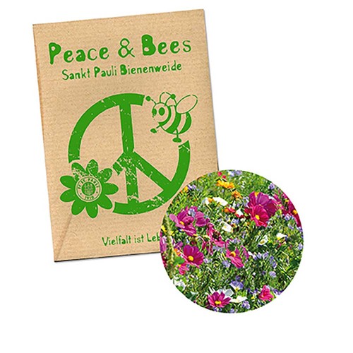 Zaadzakjes standaard papier - Soda kraftpapier - Zomerbloemen mix Zaadzakjes standaard papier - Soda kraftpapier - Zomerbloemen mix