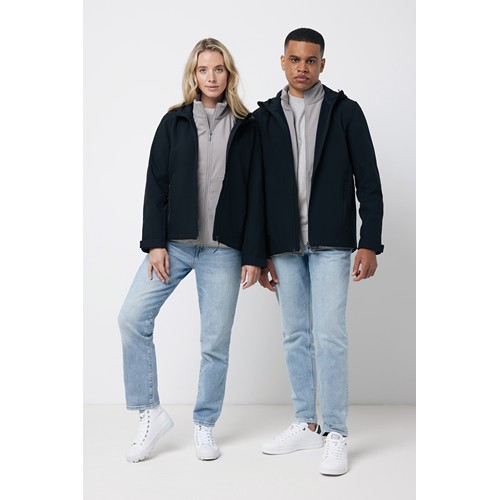 IQONIQ Makalu men recycled polyester soft shell jacket