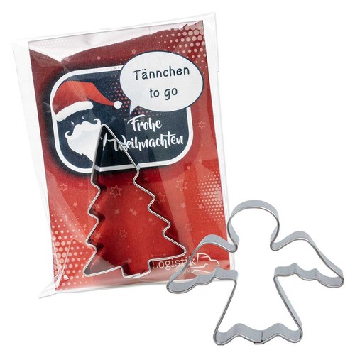 Baking-shape in bag - winter - angel Baking-shape in bag - winter - angel