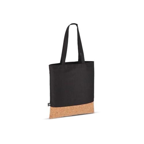 Carrier bag R-PET & cork 35 x 40cm Carrier bag R-PET & cork 35 x 40cm