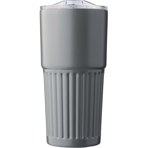 Recycled stainless steel double-walled drinking mug (500 ml) Kael Recycled stainless steel double-walled drinking mug (500 ml) Kael