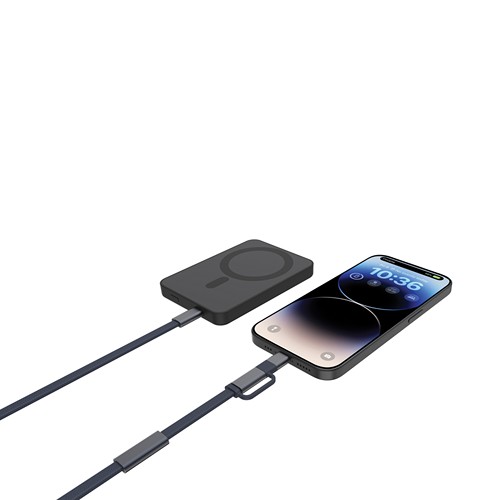Arc RCS 60W 120 cm 2-in-1 fast charging cable Arc RCS 60W 120 cm 2-in-1 fast charging cable