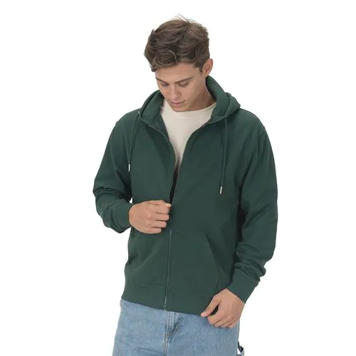 100% regenerated fabric unisex hooded sweatshirt