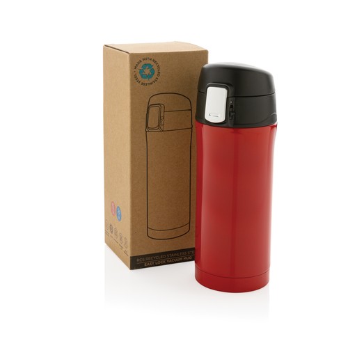 Mug 300ml EASY LOCK en acier inoxydable recyclé RCS Mug 300ml EASY LOCK en acier inoxydable recyclé RCS