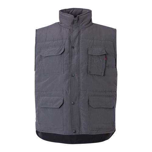 VL MEFITIS. Multi-pocket padded vest (220g/m²), in polyester (100%) VL MEFITIS. Multi-pocket padded vest (220g/m²), in polyester (100%)
