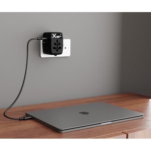 65W international adapter + cable