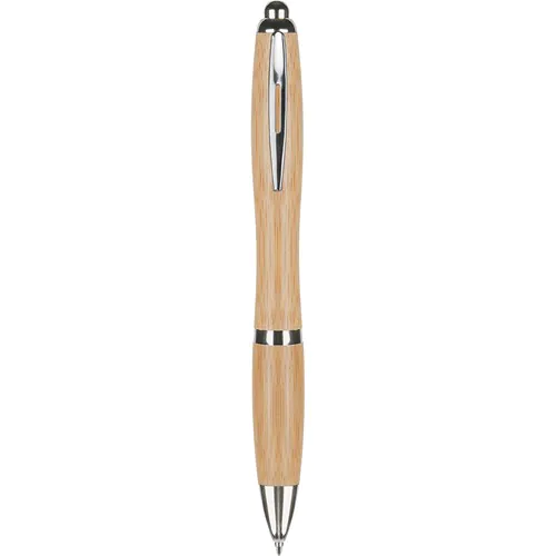 BAMBOO, METAL AND PLASTIC BALLPOINT PEN BAMBOO, METAL AND PLASTIC BALLPOINT PEN