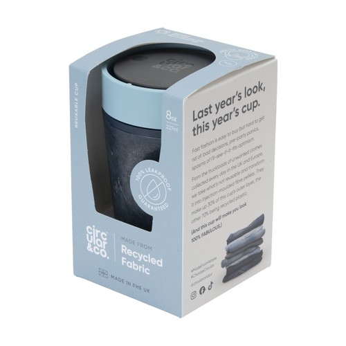 Circular&Co. Coffee Cup Fabric Waste 227 ml mug Circular&Co. Coffee Cup Fabric Waste 227 ml mug