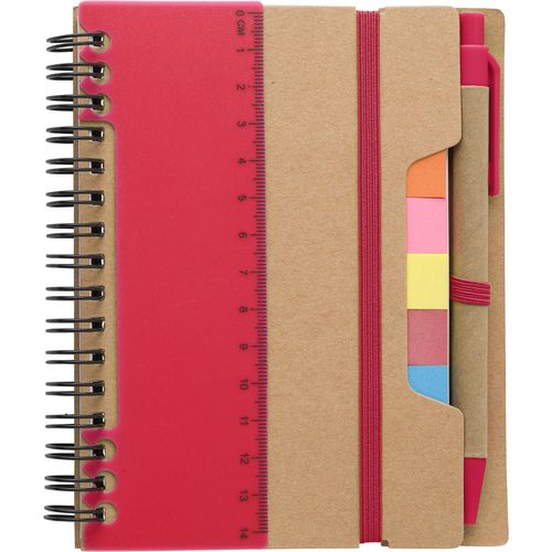 Carnet à spirale en papier recyclé Angela