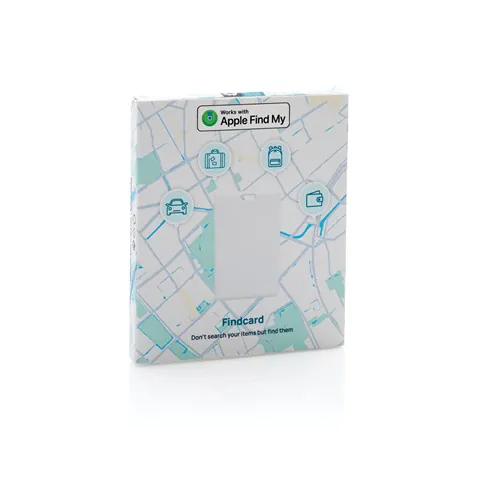 Findcard RCS recycled plastic item finder card Findcard RCS recycled plastic item finder card