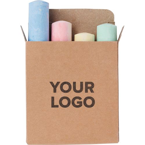 Cardboard box with chalk Orville