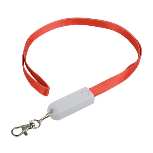 Lanière avec mousqueton avec fonction de cable de recharge avec prise Micro-USB/Lightning/ Lanière avec mousqueton avec fonction de cable de recharge avec prise Micro-USB/Lightning/